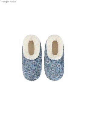 Plush Sherpa Lined Slipper Socks Non-Slip Gripper House Slippers